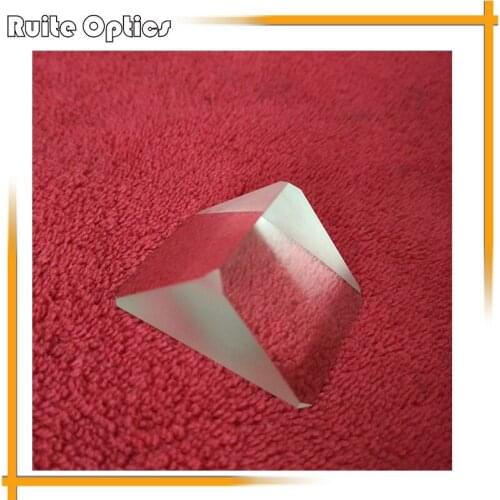 2pcs 5x5x5mm K9 Optical Glass Super Mini Right Angle Prism For Optical Experiment Optical Instruments Rainbow Principle Research
