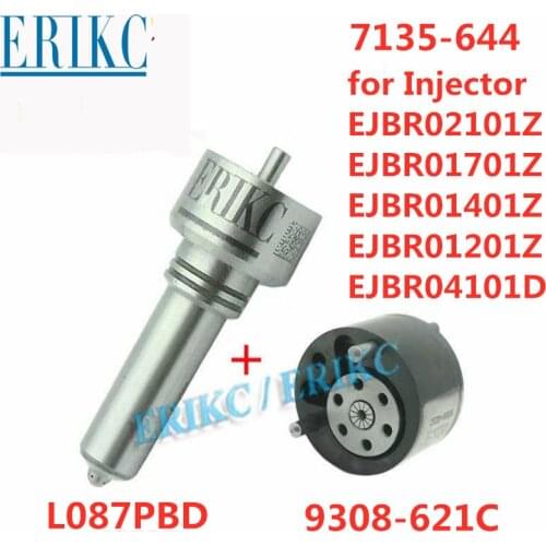 Nozzle L087PBD Control Valve 9308-621C Injectors Repair Kit 7135-644 for EJBR02101Z EJBR01401Z EJBR04101D SAMSUNG