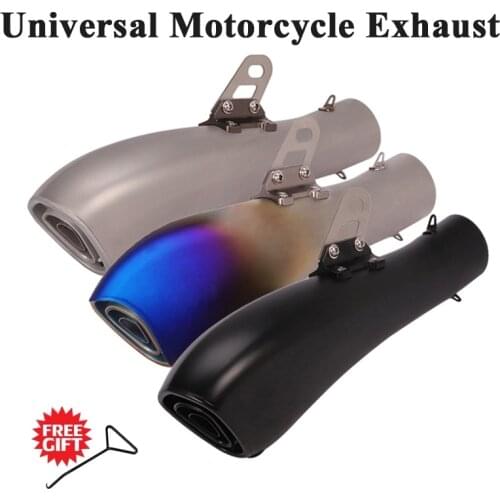 Universal Motorcycle GP Exhaust Escape Modified Muffler Silencer DB Killer For R15 V3 Ninja 650 MT-09 GSX750R K8 DUKE390 pitbike