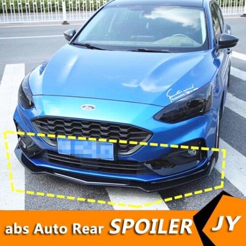 For Ford Focus ZDK Body kit spoiler 2019-20 For Focus zdk ABS Rear lip rear spoiler front Bumper Diffuser Bumpers Protector