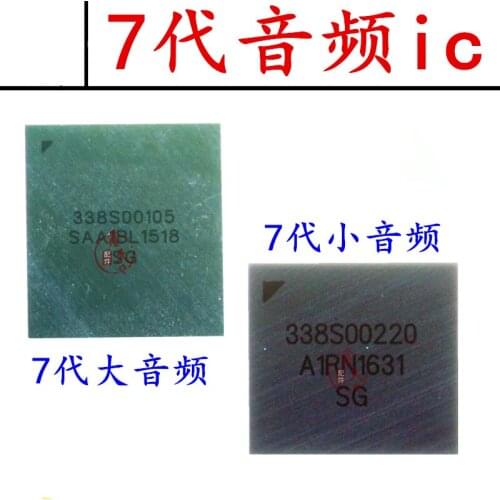 30pcs U3402 U3502 small Audio IC 338S00220 for iphone 7 7plus