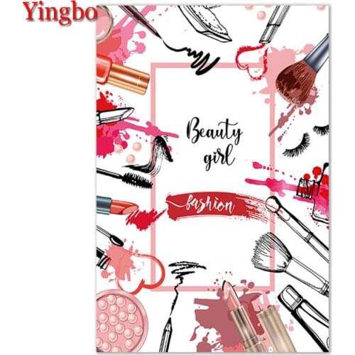 5D Diamond Painting Fashion Poster Makeup Cross Stitch Diamond Embroidery Sale Bead Picture Kits Handicraft Decoration Home Art