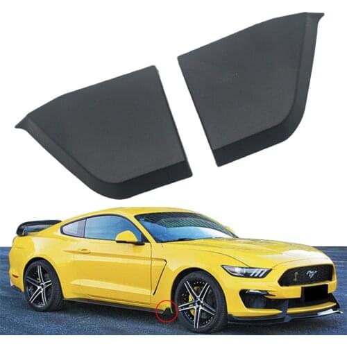 Car Rocker Winglets Refit Side Skirt Spoiler Guard For 2015-2018 Ford Mustangs GT, For EcoBoost and V6