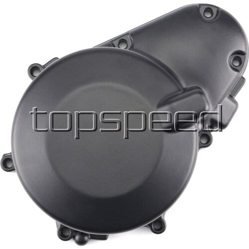 Black Left Side Engine Crank Case Stator Cover For Kawasaki Ninja ZX6 ZX600E 1990-2004 /ZZR600 ZZR400 1992-2004 2001 2002 2003
