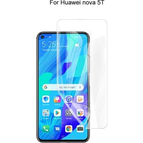 For Huawei nova 5T Full Cover Soft Hydrogel Film Screen Protector
