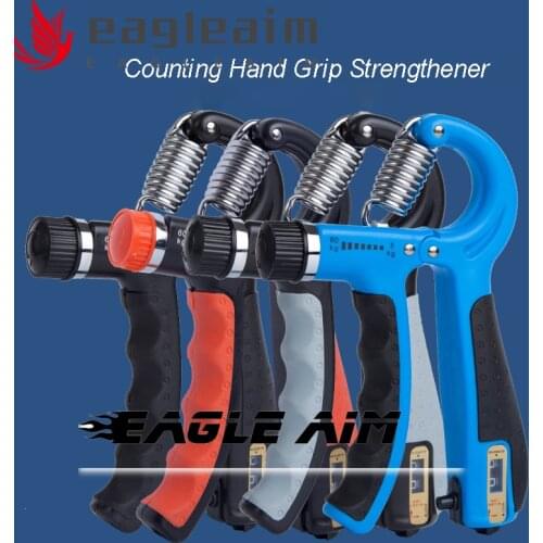 Liadance Hand Grip Strengthener 5-60kg Adjustable Hand Grip Exerciser Forearm Wrist Exerciser Therapy Gripper, Hand Exerciser