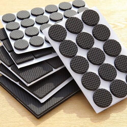 Anti-slip Table Mats Chair Leg Stopper Mute Durable Furniture Tables And Chairs Stool Chair Protection Pad Bed Foot Mat Stool