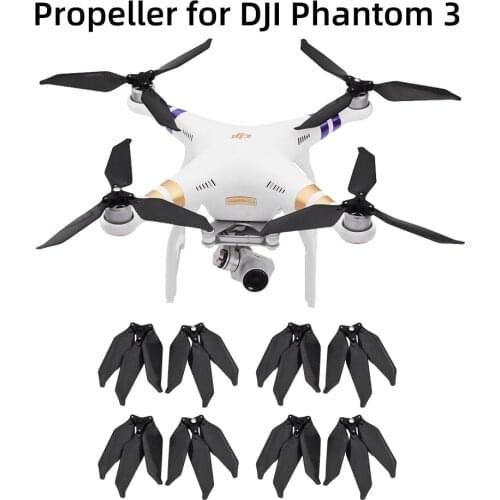 Low Noise Folding Propeller for DJI Phantom 3 Phantom 2 Carbon Fiber 9455S Propeller Noisae Reduction Drone Blades Accessories