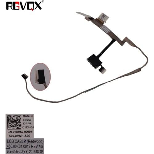 New Laptop Cable For DELL Inspiron 11 3000 3147 3148 3157 3158 3132 PN: CN-01DH6J 450.00K01.0003 Screen LVDS Connector