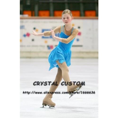 Girls Figure Skating Dresses For Competition Graceful New Brand Ice Skating Dress Custom DR3962