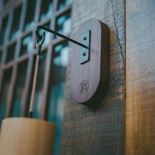 Wind Chimes Bracket Chanting Wind Chimes Solid Wood Shelf Wind Chimes Room Decoration Accessories