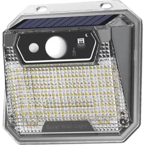 Solar Led Light Outdoor Lamp PIR Motion Sensor 148LED Wall Lights Sconce Waterproof Solar for Garden Street Lamp Outdoor Decor
