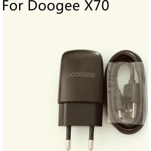 New Travel Charger + USB Cable USB Line For DOOGEE X70 MTK6580 Quad Core 5.50” 1132 x 540 Smartphone