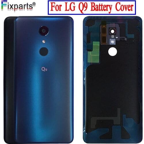 6.1" For LG Q9 Back Battery Cover Rear Door Housing Case Replacement Original New For LG Q9 battery Cover Housing