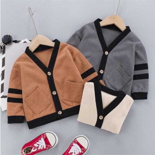 Brand New Clothes Baby Boys Girls Autumn Baseball Jacket Kids New Round Collar Fashion Coat Toddler Babys Long Sleeve Jacket