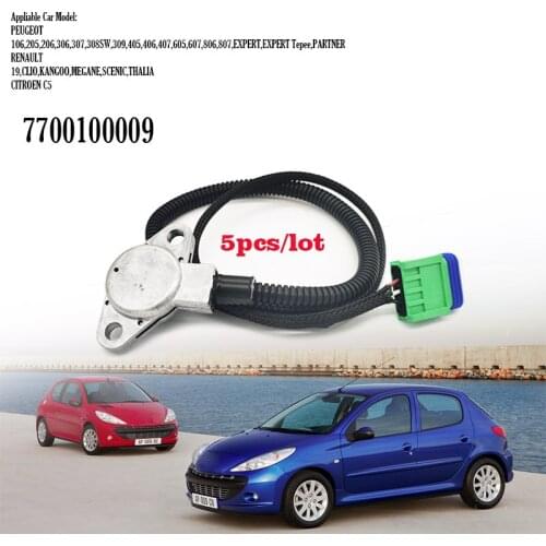 5PCS IERNA 7700100009 252924 Transmission Pressure Sensor For Peugeot 206 307 Citroen C3 C4 C5 Renault 19 Gearbox HDI DPO AL4