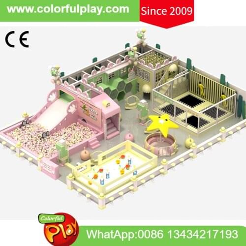Child indoor soft play system with trampoline park CE proved lastest theme park for kids play zone China wholesaler