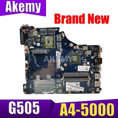G505 VAWGA/GB LA-9911P motherboard For Lenovo g505 motherboard la-9911p motherboard with A4 CPU Test