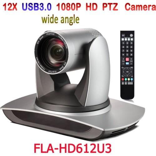 2MP 1080P50 12X Optical Zoom USB 3.0 PTZ Plug-N-Play Conference IP Camera For business meeting