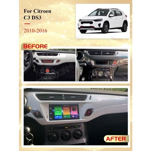 Android Radio Receiver Multimedia Stereo For Citroen C3 DS3 2010 2011 2012 2013 2014 2015 2016 GPS Navi Auto Recorder Head Unit
