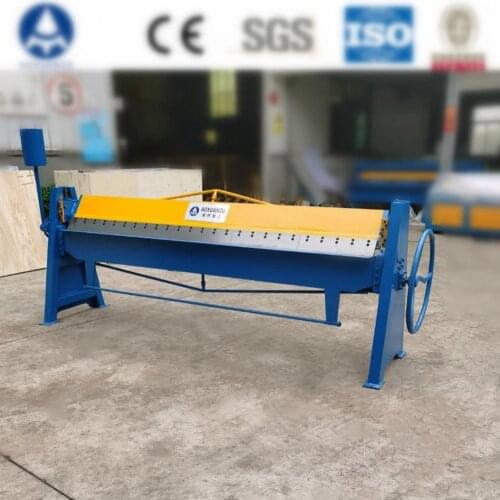Air Duct Sheet Metal Folding Bending Machine/Edge Folding Machine/Manual Steel Folding Machine (hand brake)