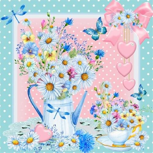 Animal Butterfly Flower DIY 11CT Cross Stitch Embroidery Kits Needlework Craft Set Printed Canvas Cotton Thread Home Sell