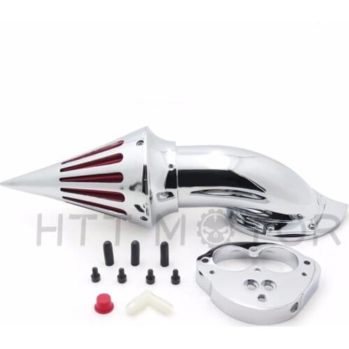 Aftermarket free shipping motorcycle parts CHROMED Air Cleaner Kits Intake For Kawasaki Vulcan 1500 1600 Classic 2000-2012