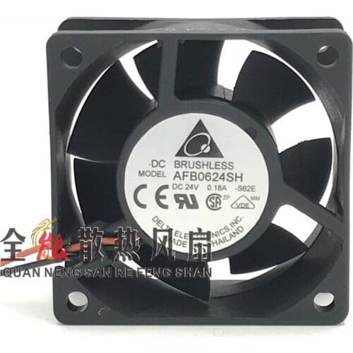New AFB0624SH 24V 0.21A 6CM fan CNC inverter cooling fan