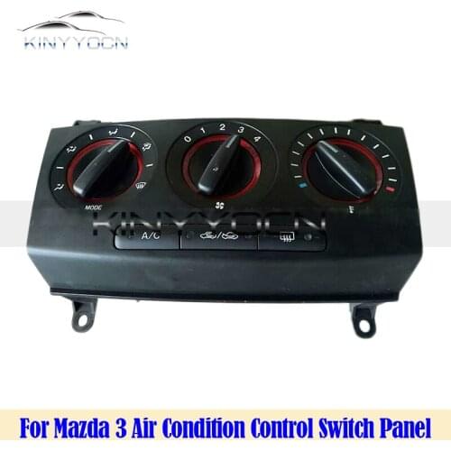 For Mazda 3 Mazda3 M3 Air Condition Climate Control Switch Panel AC Warm Air Heater Knob Air-Condition Brand New Original