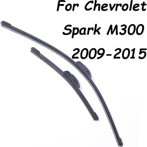 Front Wiper Blades For Chevrolet Spark M300 From 2009 2010 2011 2012 2013 2014 2015 Car Windshield Wipers Car Styling
