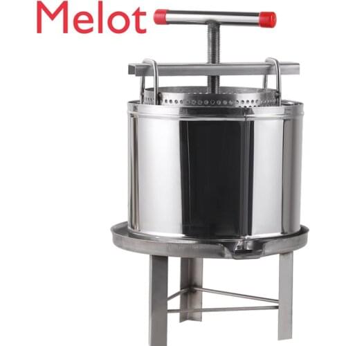 Honey Press Stainless Steel Honey Pressing Machine Tools Household Wax Press Sugar Press Wine