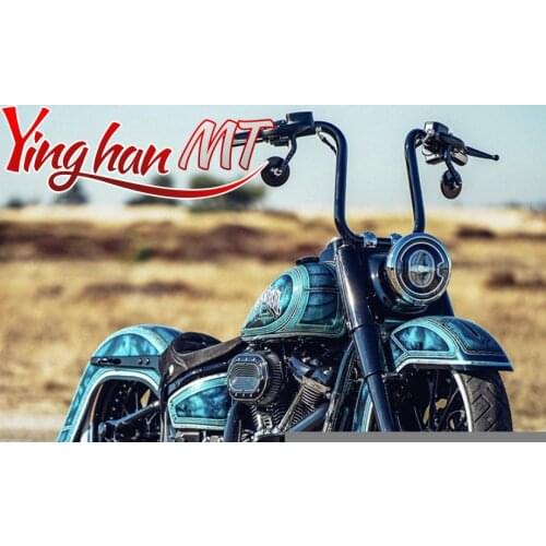 Retro Handlebar 14" 16" 32mm Black Drag Bar for For Harley Fat boy 2007-2020 Breakout 2014-2020 Dyna Bob 2007-2017