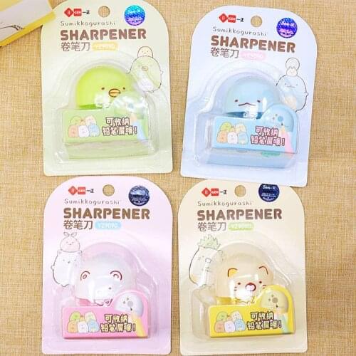 SUMIKKO GURASHI Cute animal Sharpener For Pencil School Office Supplies Creative Stationery item back to school Lovely