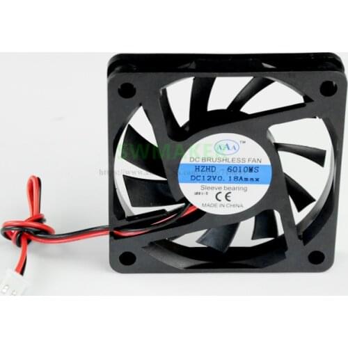 1pcs Wanhao D7/D7 Plus Motherboard Fan 6010 12V with Length 12cm of DLP SLA LCD 3D Printer parts