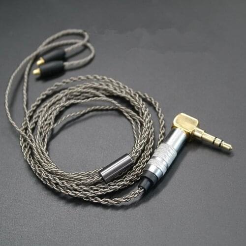 1 Pcs Replacement Upgrade Cable MMCX Plated Wire Cord Line for WESTONE AM PRO10 PRO20 PRO30 XBA-A3 XBA-A2 XBA-H3 XBA-H2 HA-FX850