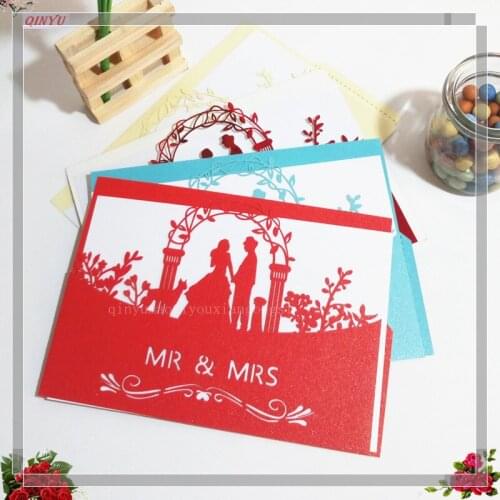 10pcs wedding invitations cards wedding theme party decoration inviting cards for table Name Card Wedding Decorations 12X18cm 5Z