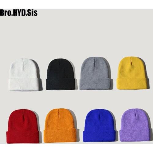 2020 Winter Hats for Women Men New Beanies Knitted Solid Cool Hat Girls Autumn Female Beanie Warm Bonnet Casual Caps