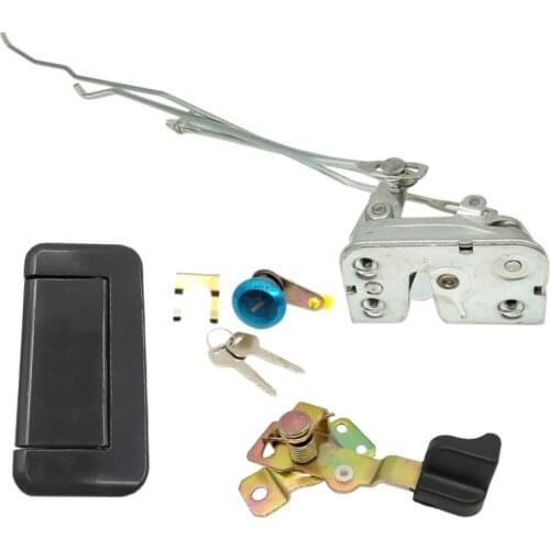 Excavator accessories For KOMATSU PC120-7 200-7 300-7 360-7 Cab door lock assembly