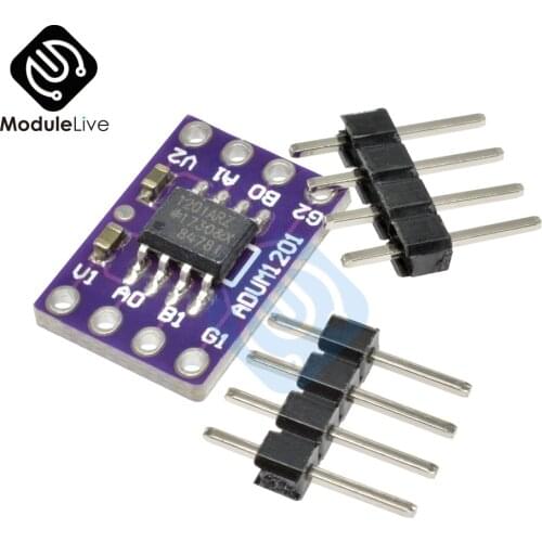 CJMCU-1201 Magnetic Isolator Module Replace Optocouplers ADUM1201 Isolator Board ADUM1201ARZ SOIC 8 Isolator SPI Interface