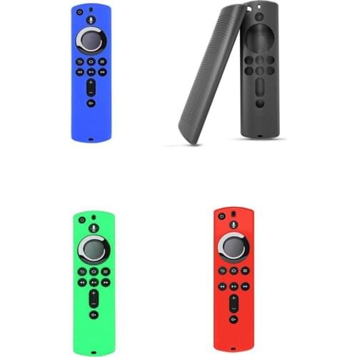 For Amazon Fire TV Stick 4K TV Stick Remote Silicone Case Protective Cover Skin 5.9 Inch Remote Control Shell Cases