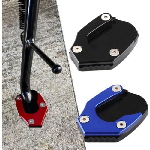 For HONDA Forza 125 250 300 17-20 MF08 Motorcycle CNC Aluminum Kickstand Extension Plate Foot Side bracket Stand Enlarge Pad