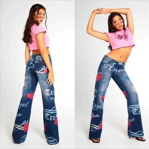 DPDEHAO Wide Jeans