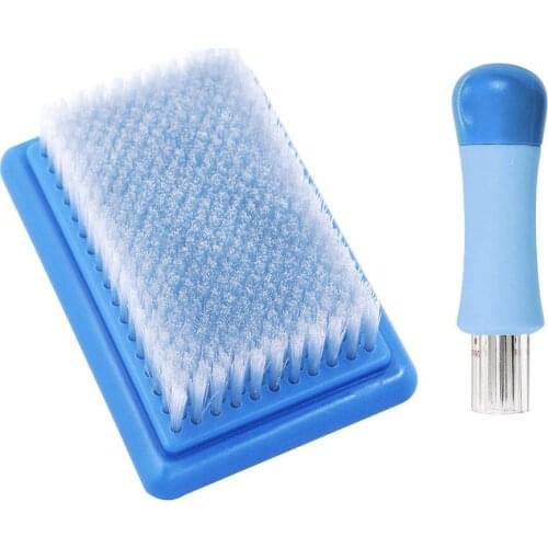 Felting Needle Tool with Seven Needle and Felting Needle Mat Brush Embroidery Stitching Punch Craft Tool Large