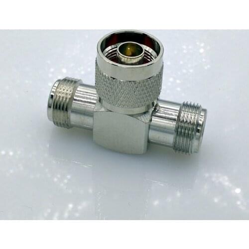 L16 N Type Male Plug to Female splitter RF Coax Adapter convertor 5pcs/lot