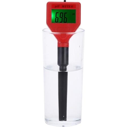 Mini High Precision PH Meter Pen Type Acidimeter Water Quality Tester For Industry/Experiment Water Analyzer With LCD Backlight