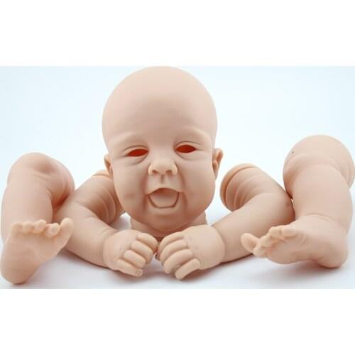 DIY Silicone Reborn Doll Kit Handmade Silicone Vinyl Baby Doll Mold Creative Lifelike Doll Accessory 3/4Legs Arms and Head