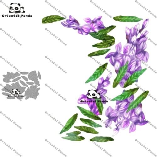 New Dies 2020 Camper Van Metal Swift Floral Decoupage Wisteria Dies diy Dies photo album cutting die Scg new die for 2021 new