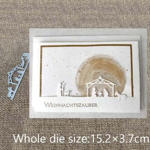 New Design Craft Metal Cutting Die cut dies panoramic Jesus Prayer scrapbook Album Paper Card Craft Embossing die cuts