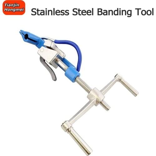 Hand Guided Tool Stainless Steel Cable Strap Tensioning Tool cable tie Bending clamps tools