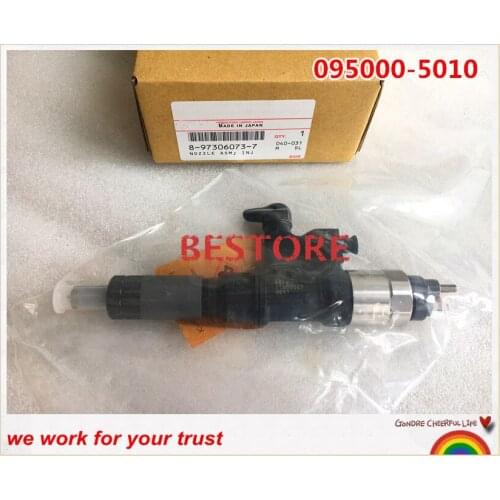 Genuine and new common rail injector 095000-5011/ 095000-5010 /095000-5016/ for 8973060737 8-97306073-7